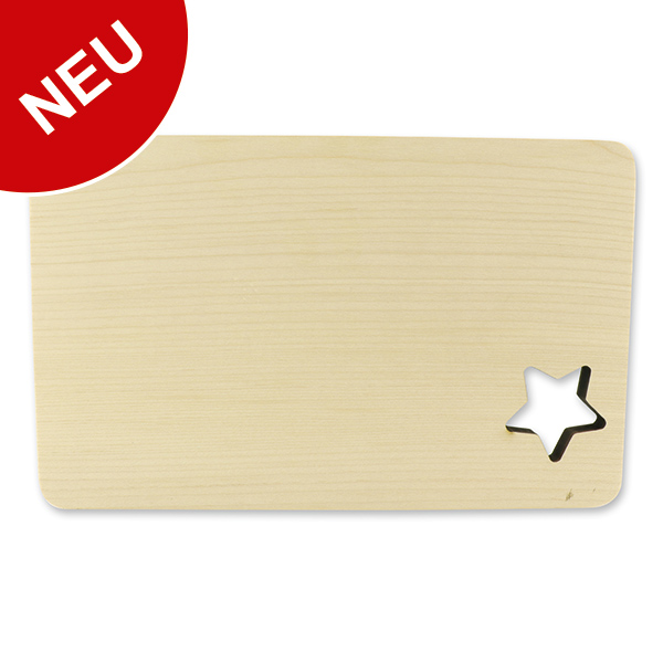 choco-lina-k-chenbrett-mit-stern-holz-schneidebrett image 1