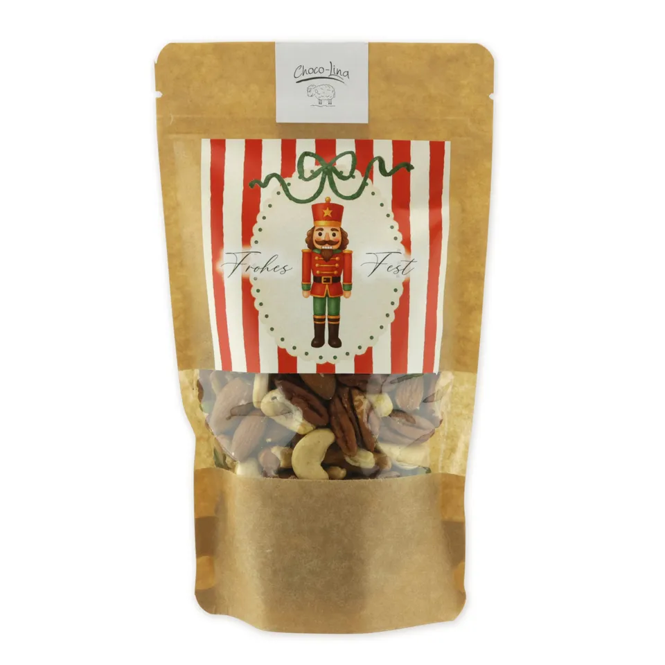 choco-lina-nusskernmischung-nussknacker-gr-ne-masche-n-sse image 1