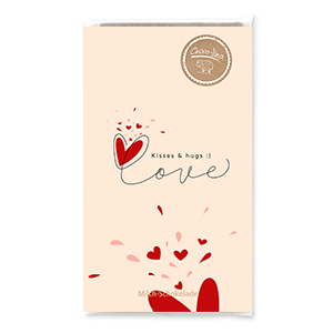 choco-lina-schoko-kisses-and-hugs-milchschokolade image 1