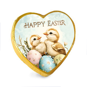choco-lina-happy-easter-chocoherzen-osterschokolade-schokoherzen image 1
