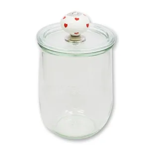 choco-lina-weckglas-tulpenglas-1062ml-mit-dekorknopf image 1